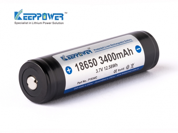 Keeppower 18650-3400mAh PCB