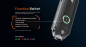 Preview: ACEBEAM UC20 Multi 3in1 Seitenschalter