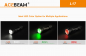 Preview: Acebeam L17 rot, grün ,weiß