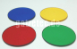 Preview: Taschenlampenglas, Streuscheibe 42 mm Blau
