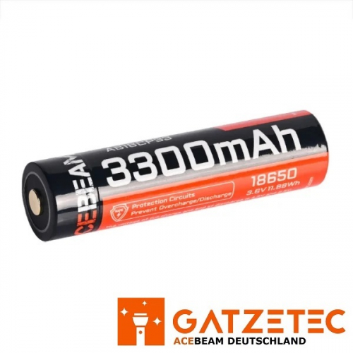 ACEBEAM AB18CP33 Lithium Akku 18650