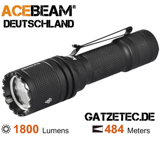 ACEBEAM Defender P16 taktische LED Taschenlampe