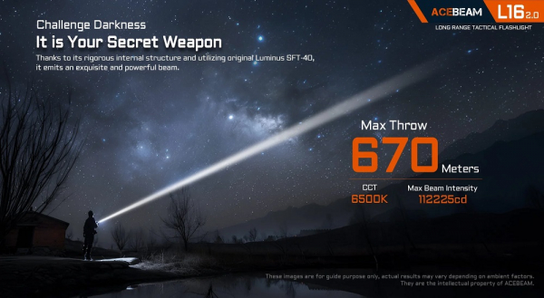 Acebeam L16 2.0 LED