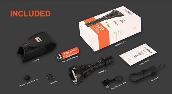 Acebeam L19 Taschenlampe Zubehör