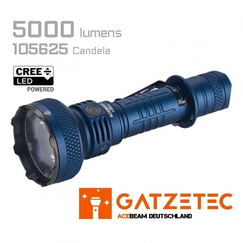 AceBeam L35 2.0 Blue Edition LED Taschenlampe