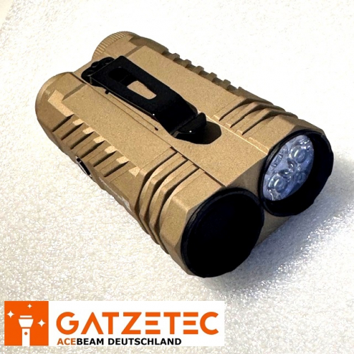 ACEBEAM TERMINATOR M2X desert sand Taschenlampe schwarz