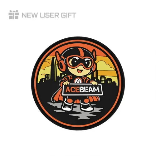 ACEBEAM Patch rund Aufnäher
