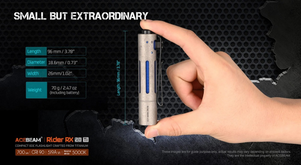 ACEBEAM Rider RX Modis Deutschland Importeur Gatzetec