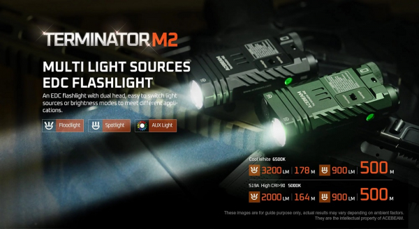 ACEBEAM TERMINATOR M2 Taschenlampe Edition