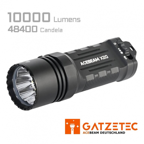 ACEBEAM X20 Taschenlampe bei Gatzetec neu