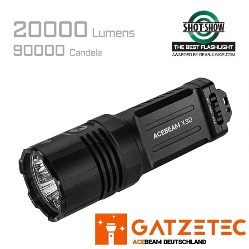 ACEBEAM X30 LED Taschenlampe