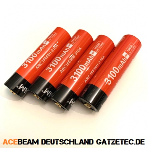 ACEBEAM 18650-3100mAh bei Gatzetec