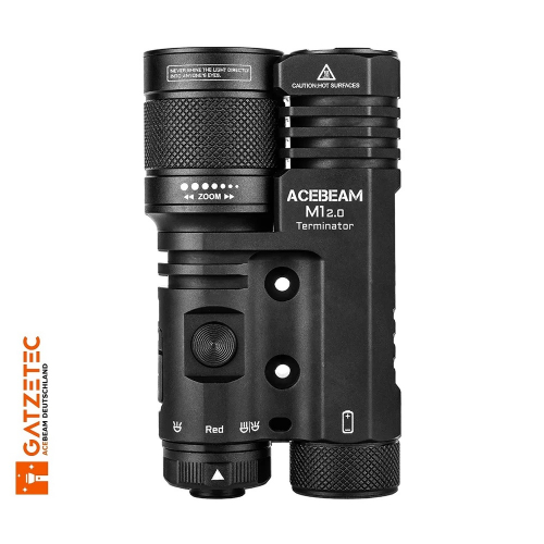 Preview: ACEBEAM Terminator M1 2.0 weltweit einzige LEP-LED Taschenlampe