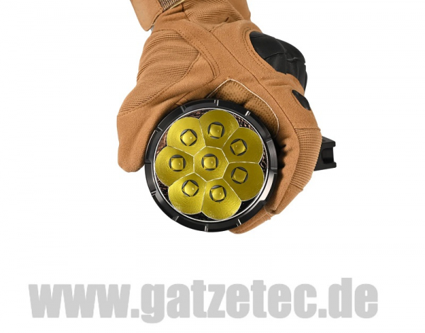 ACEBEAM X50 2.0 Gatzetec Taschenlampe Größe