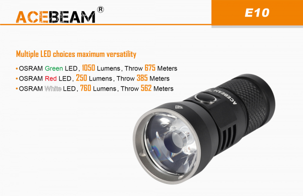 AceBeam E10 Taschenlampe