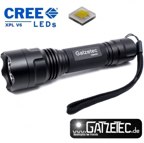 Gatzetec C8 Mini Taschenlampe