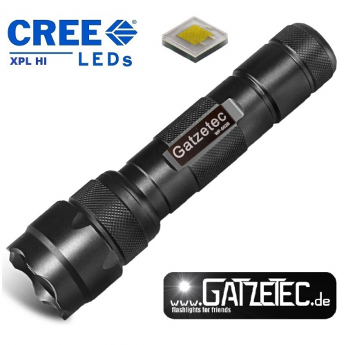 Gatzetec WF-502B XPL HI V3 LED Taschenlampe