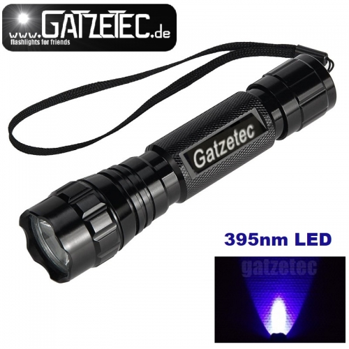Gatzetec Wf 501 b UV LED Taschenlampe 395 nm Schwarzlicht