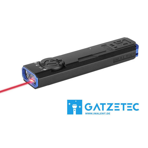 IMALENT GR35 Red Laser 4 in 1 EDC Taschenlampe
