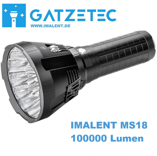 IMALENT MS18 LED Taschenlampe