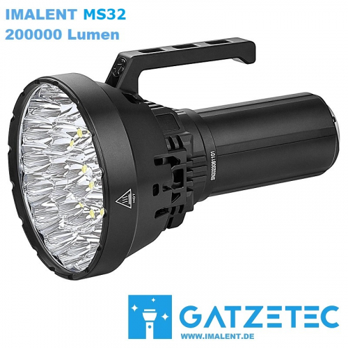 IMALENT MS32 LED Taschenlampe