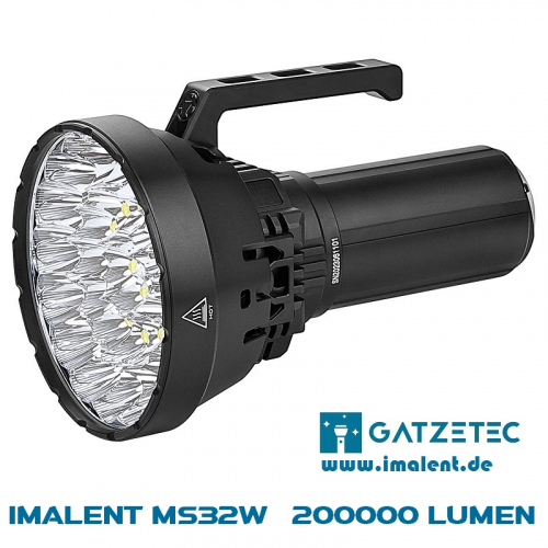 IMALENT MS32W LED Taschenlampe