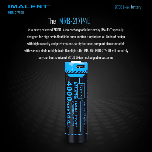 Imalent MRB217P40 Akku