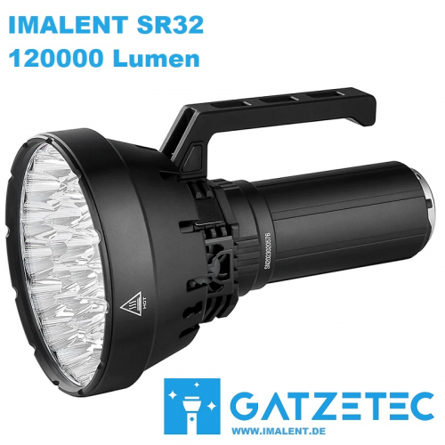 IMALENT SR32 Taschenlampe bei IMALENT DEUTSCHLAND GATZETEC.de neu