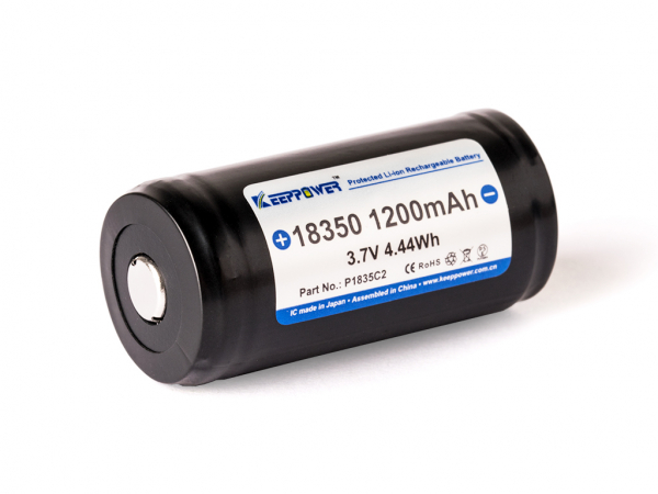 KEEPPOWER 18350-1200mAh
