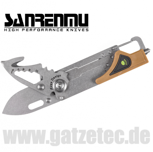 Sanrenmu 6050LUF-PV-T4 Taschenmesser Multitool