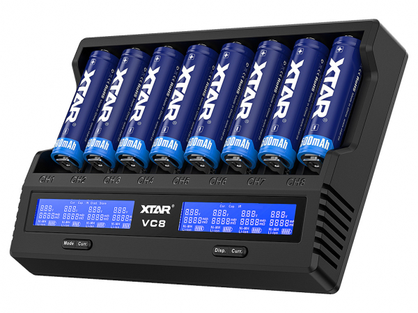 XTAR VC8 Ladegerät 2025