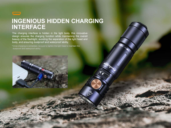 Fenix E05R Taschenlampe mit LI-Polymerakku