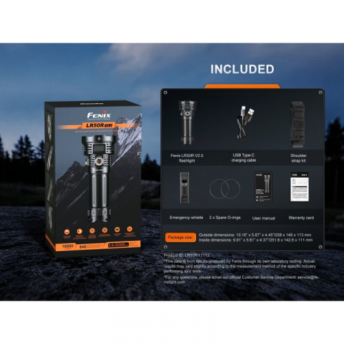 FENIX LR50R V2.0 bei GATZETEC Zubehör new