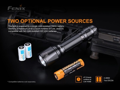 Fenix TK11 TAC Taschenlampe batterie