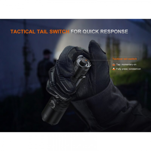 Fenix TK15R IRIS X Taschenlampe Helligkeit