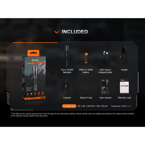 FENIX TK30R Laser Taschenlampe Zubehör