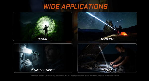 ACEBEAM E10 2.0 Taschenlampe vielseitig im Outdoorbereich