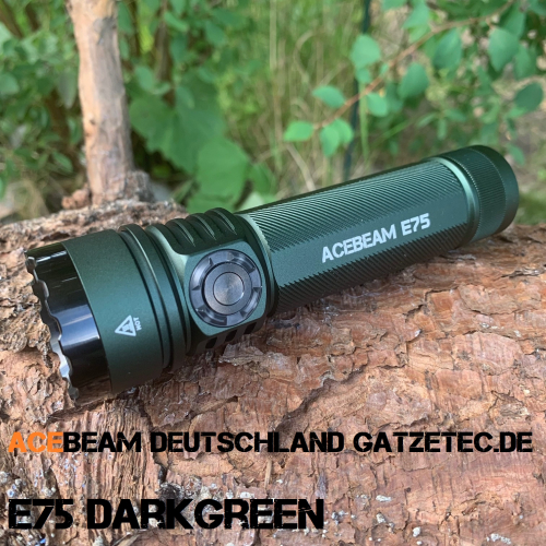 Acebeam E75 bei ACEBEAM DEUTSCHLAND in dunkelgrün