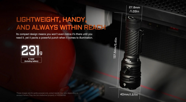 ACEBEAM EC90 bei Gatzetec leicht