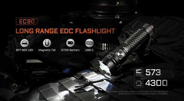 ACEBEAM EC90 bei Gatzetec 4300 Lumen