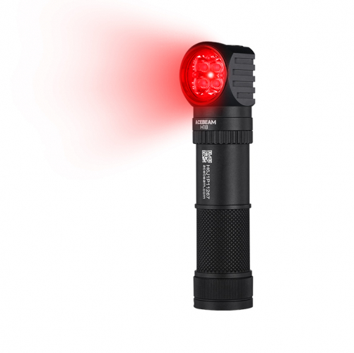 Acebeam h18 stirnlampe Hand