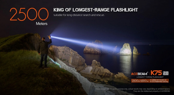 AceBeam K75 2.0 LED