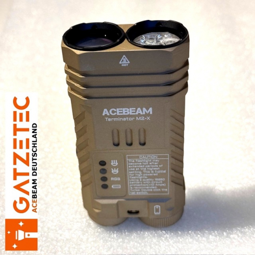 ACEBEAM TERMINATOR M2 X desert sand Taschenlampe 2023