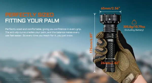 ACEBEAM P20 Taschenlampe robust