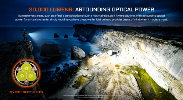 ACEBEAM X30 Taschenlampe bei Gatzetec camping