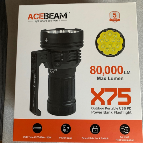ACEBEAM X75 Gatzetec Original