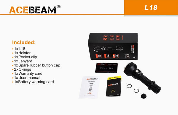Acebeam L18 zubehör
