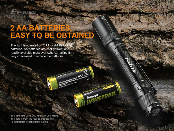 FENIX E20 V2.0 LED Taschenlampe