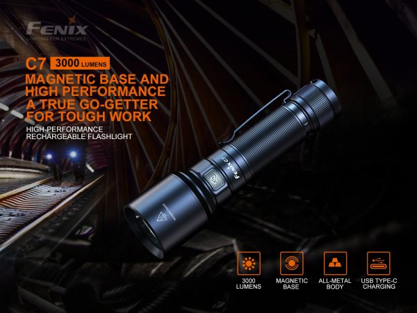 Fenix C7 LED Taschenlampe