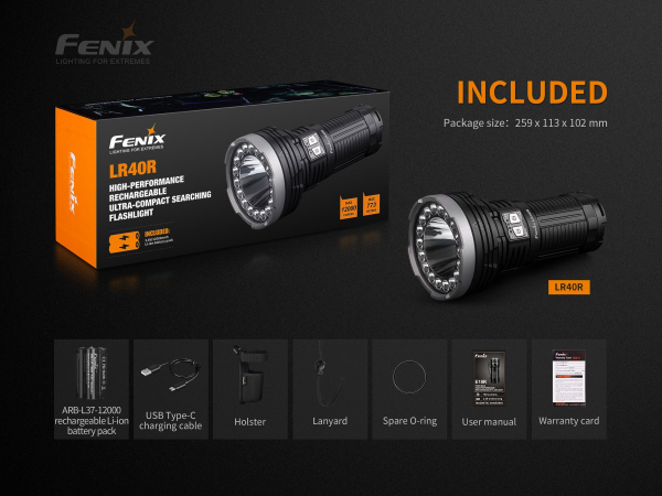 Fenix LR40R zubehör